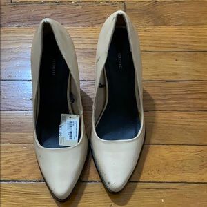 Forever 21 cream shoes